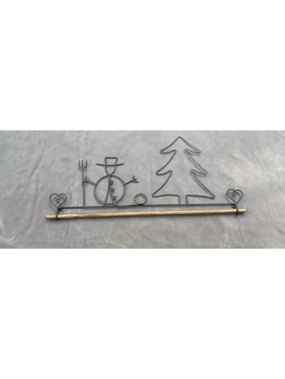 Classic Motifs Snowman and Trees Hanger 12
